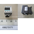 Contator DC KM275171 230VDC para elevadores KONE